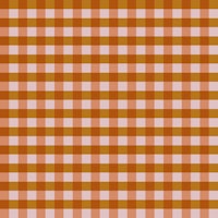 Terracotta and Mauve Gingham wallpaper