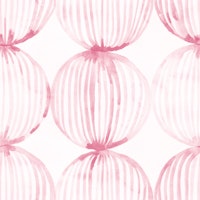 Spherical Watercolor Abstract in light pink wallpaper