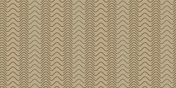 Mountains & Valleys Stripes M – Brown & Green