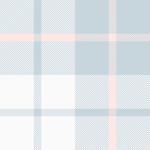 Light Blue Pink Windowpane