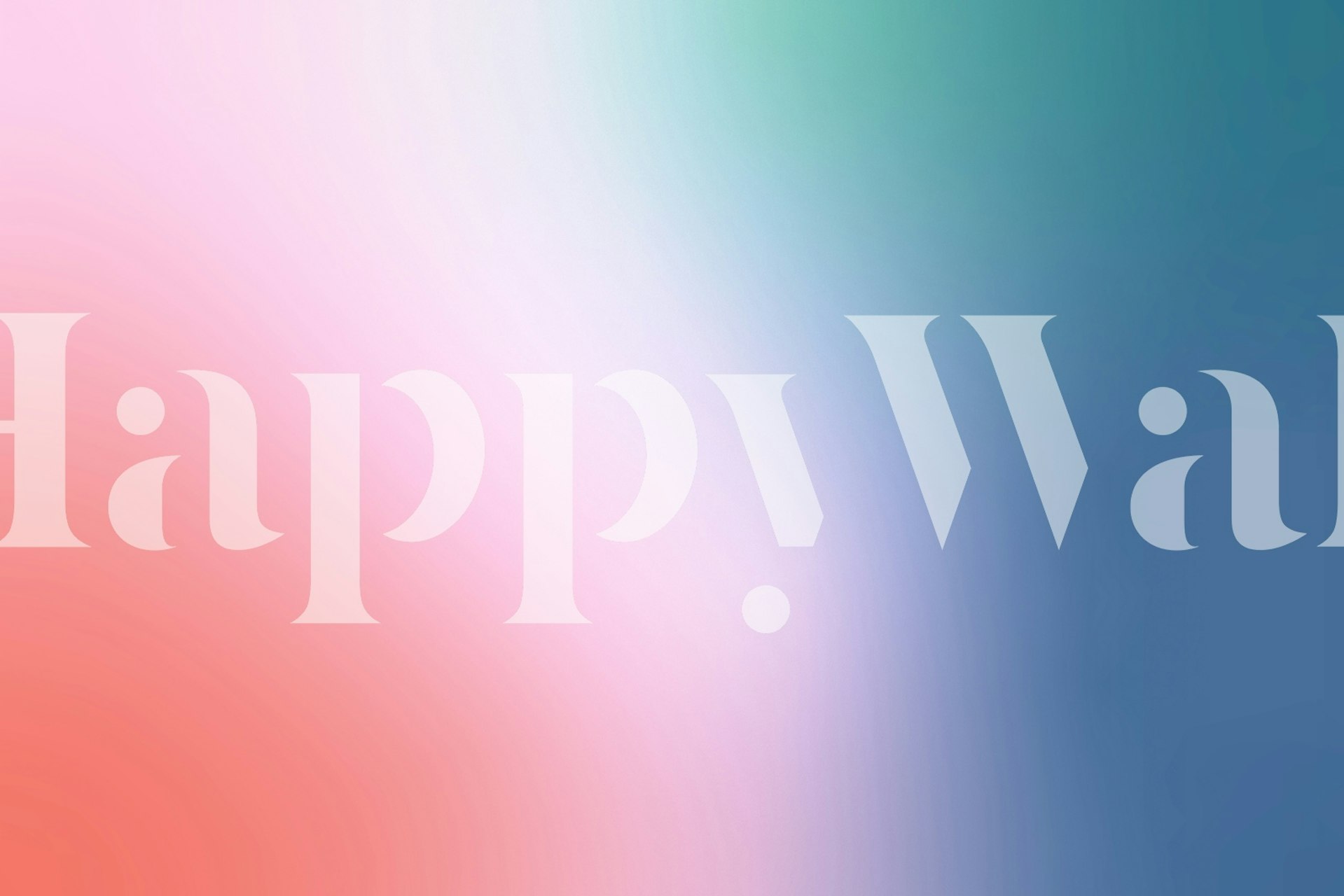 Soft Grain Gradient wallpaper in a room