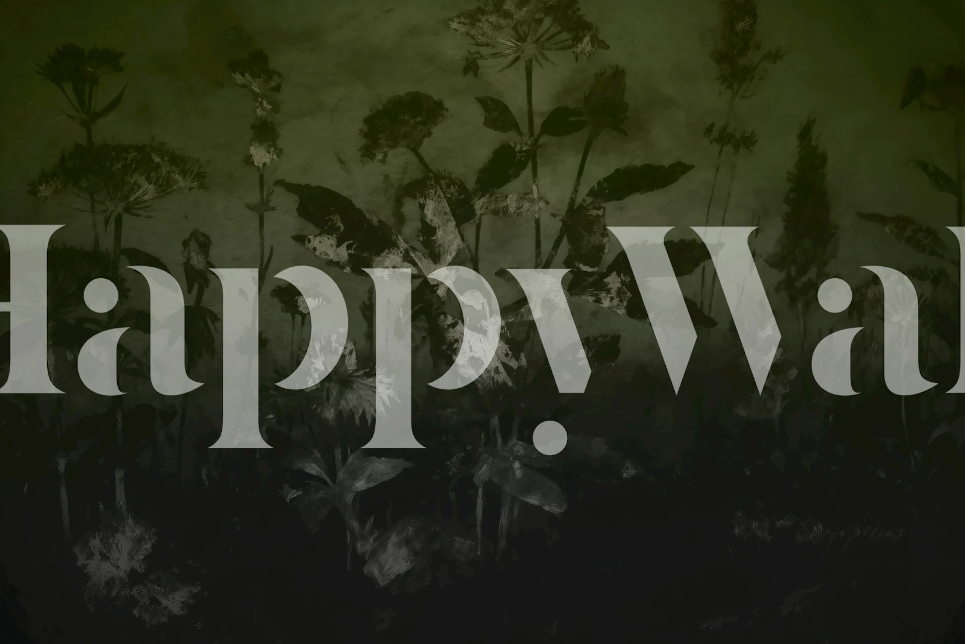 Antique Meadow Flowers tapet i ett rum