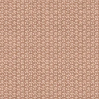 Ordered petals light terracotta floral tapetit
