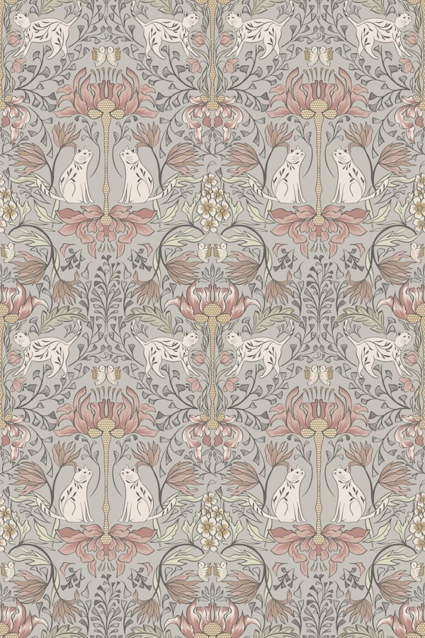 Meow in Bloom – Dusty Garden