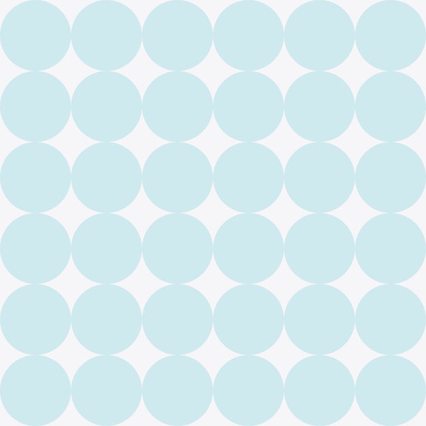 Pastel Blue Polka Dots