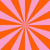 Circus tent sunburst ceiling mural red pink wallpaper