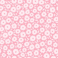 Cute Scandi Ditsy Daisy - Pinks 1 wallpaper