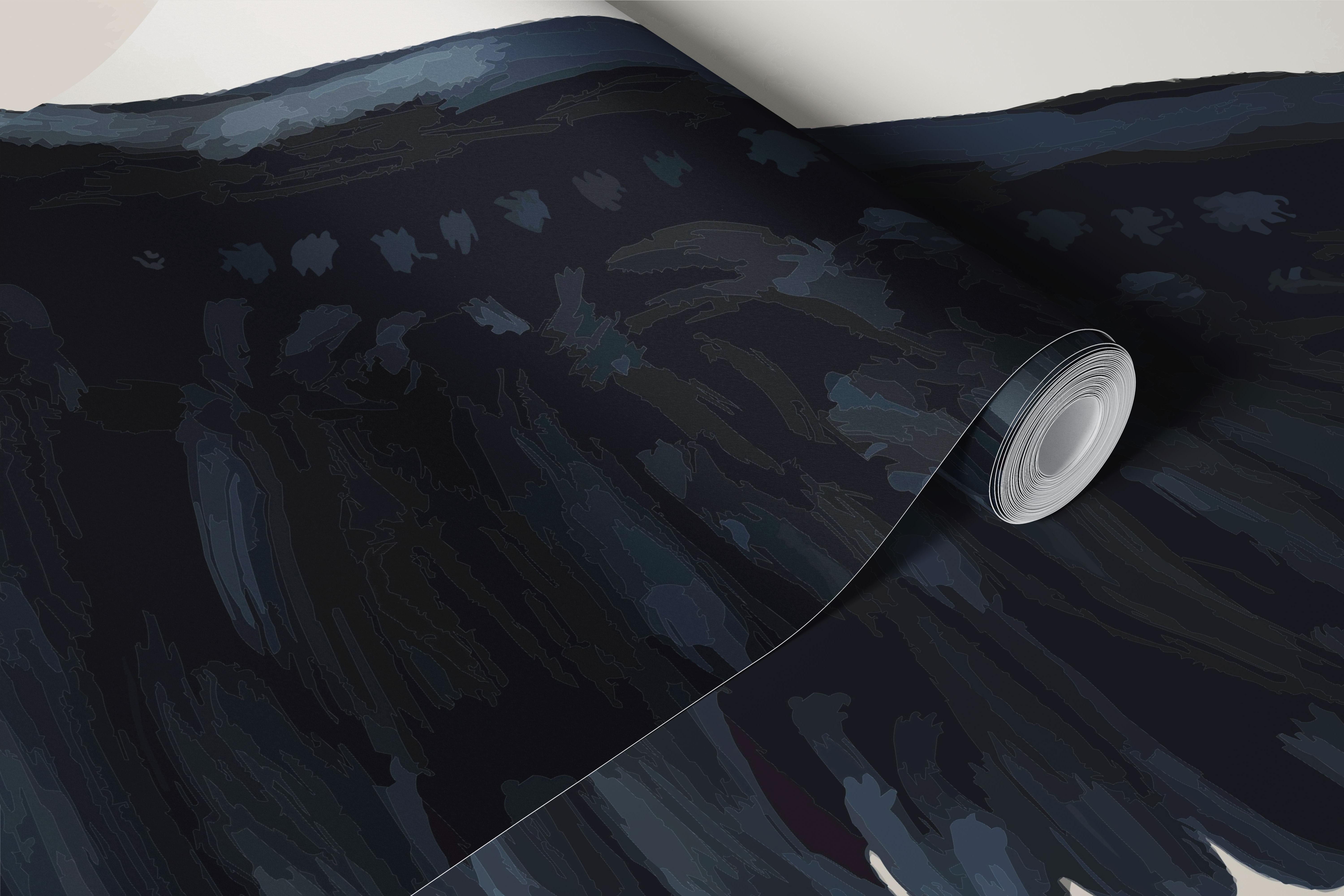 Tapet med Coastal Herons Soaring i et rom