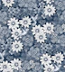 Happy Hummingbird Habitat in navy blue