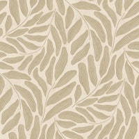 Big Bold Leaves Monochrome Cream Beige wallpaper