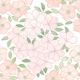Flowerbed in Pink and Green
