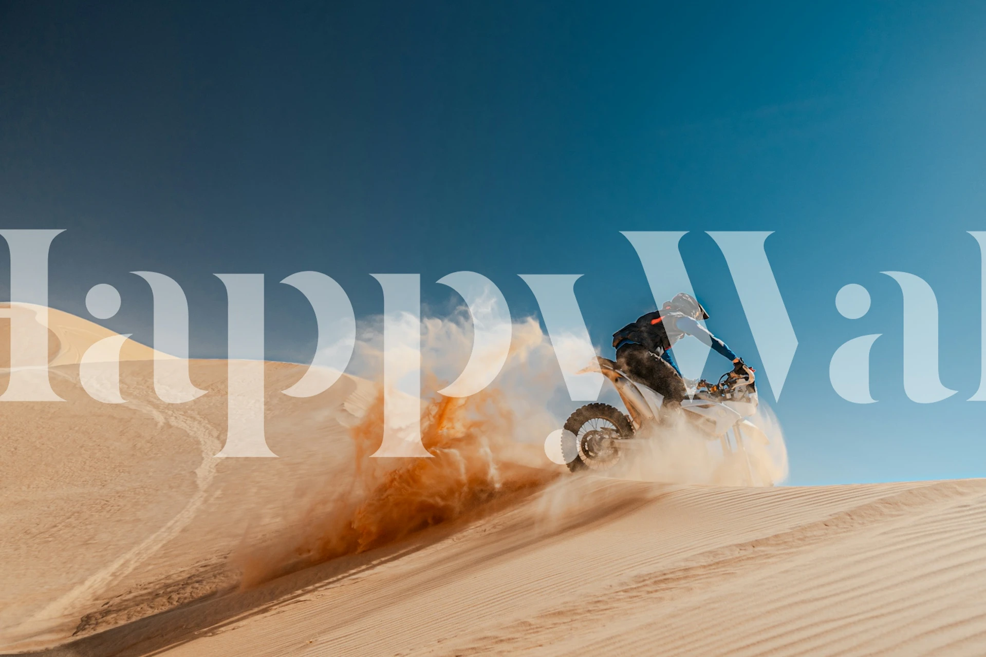 Daring Desert Adventure wallpaper in a room