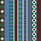 Aztec Diamond Column Stripes