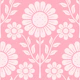 Retro Scandi Daisy Garden - Pinks