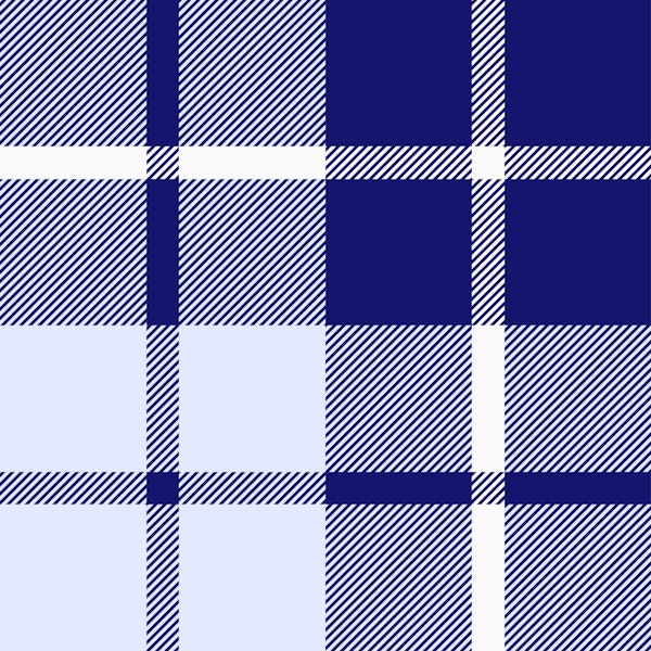Navy Blue Plaid Check
