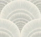 japandi feather scallops - cloud grey