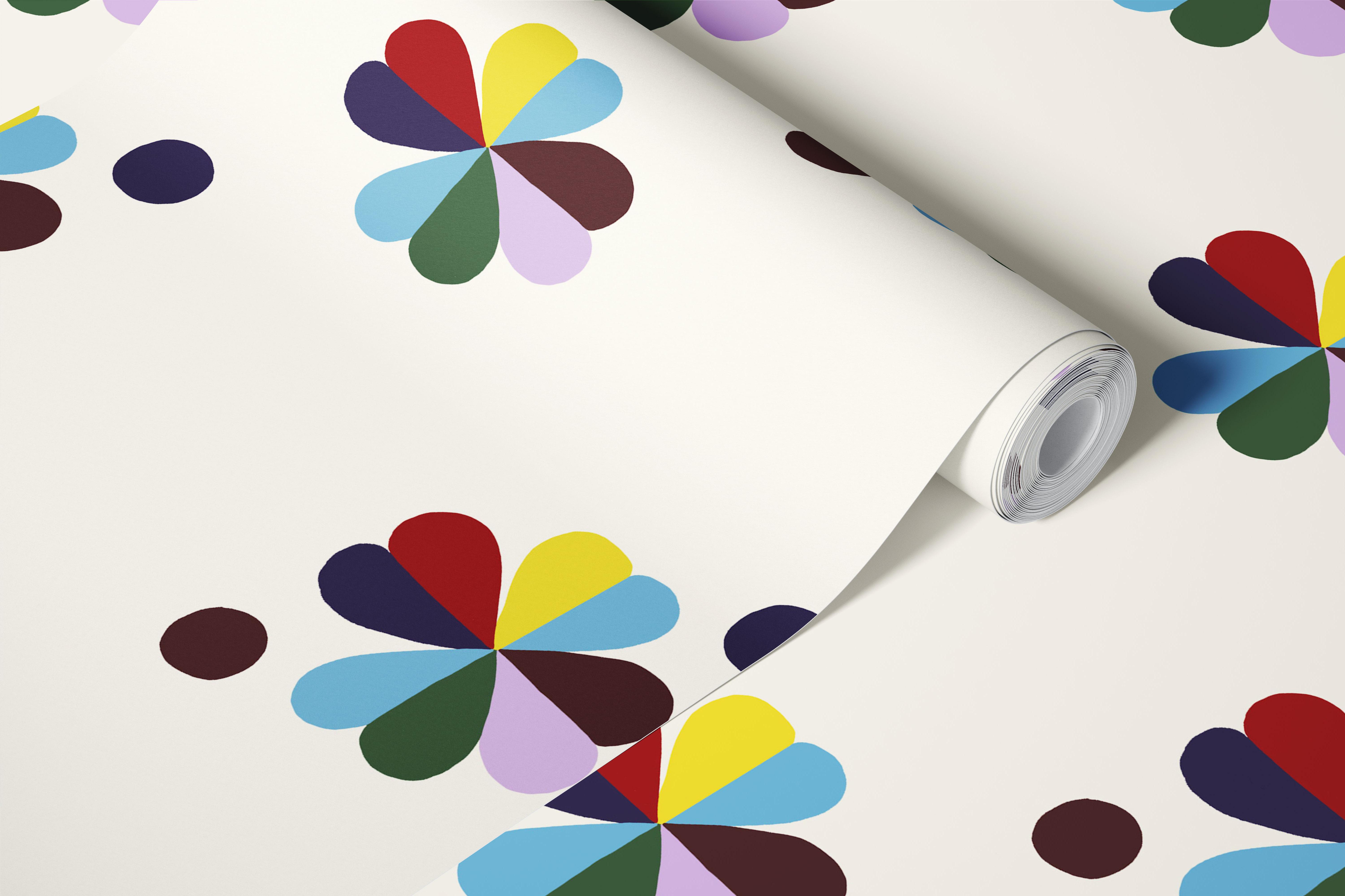 Every Heart colorful wallpaper in a room