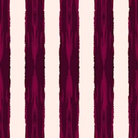 Boho Brushstroke Stripes burgundy red wallpaper