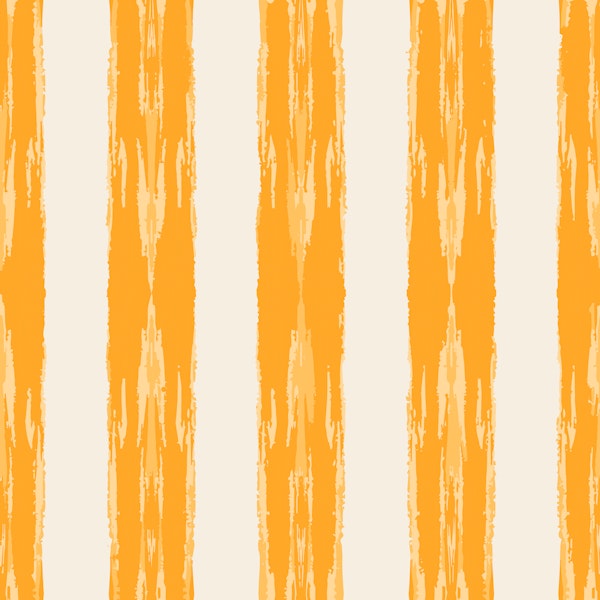 Boho Brushstroke Stripes yellow