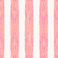 Boho Brushstroke Stripes pink wallpaper
