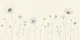 Minimal Wildflower Line Art