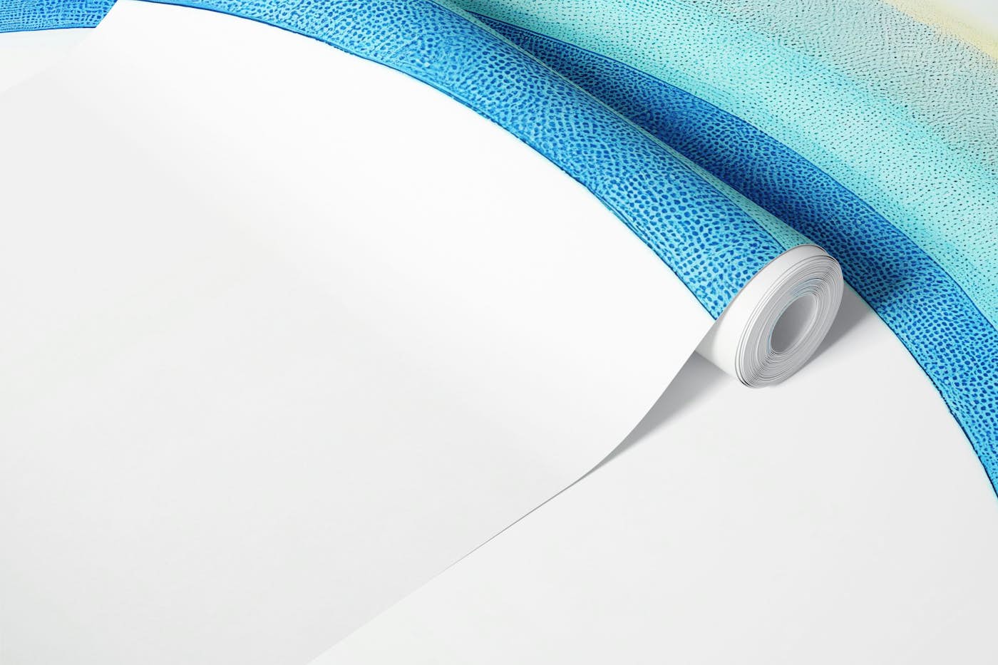 Watercolor Rainbow Clouds wallpaper roll