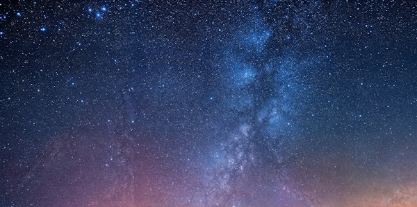 Starry Sky Galaxy Glow