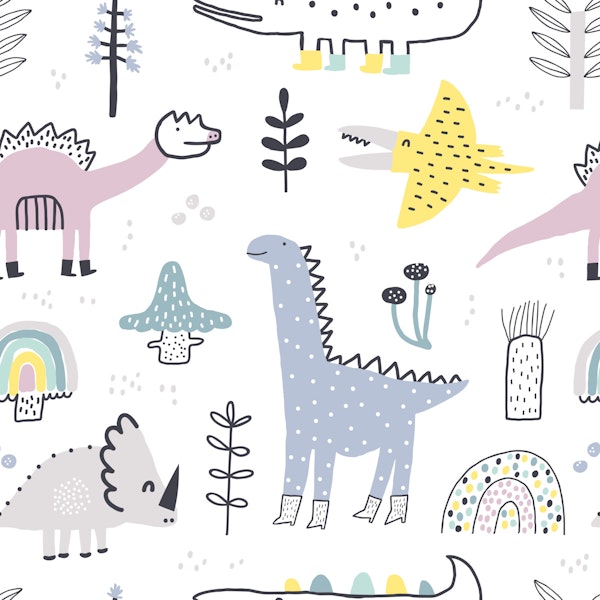 Colorful Dino Adventure