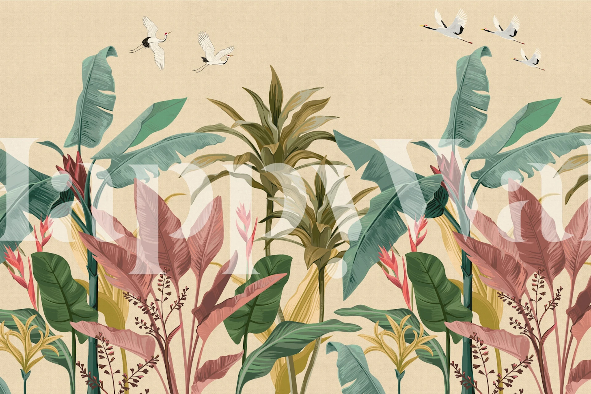 Vibrant Botanical Decor dans un cadre de pièce