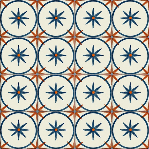 Farmhouse Timeless Backsplash Blue