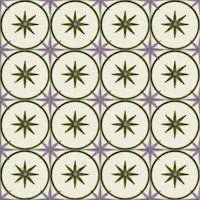 Farmhouse Timeless Backsplash Olive behang