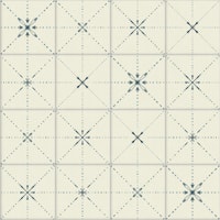 Farmhouse Delicate Backsplash Blue tapet