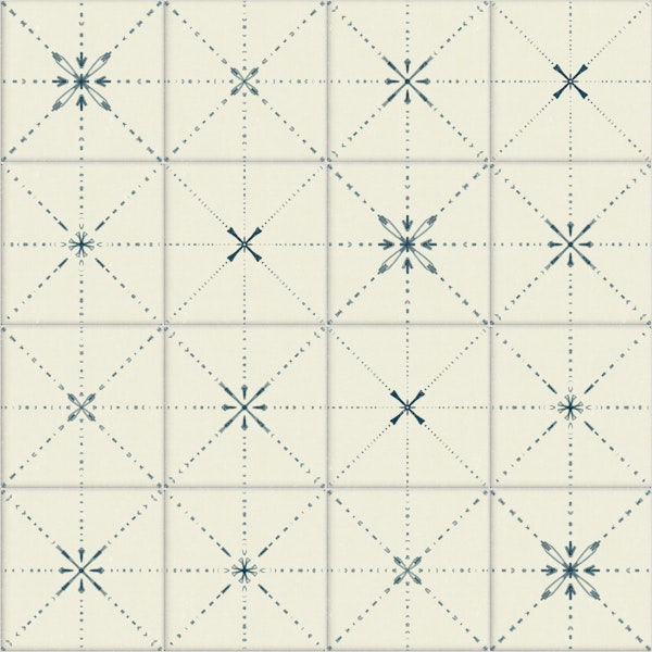 Farmhouse Delicate Backsplash Blue