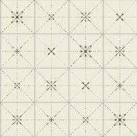 Farmhouse Delicate Backsplash Olive tapet