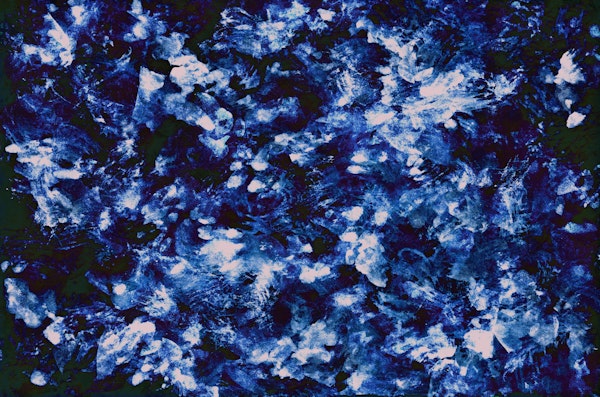 Indigo Tie Dye Cloudscape