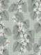 Japandi elegant tendrils patterned background