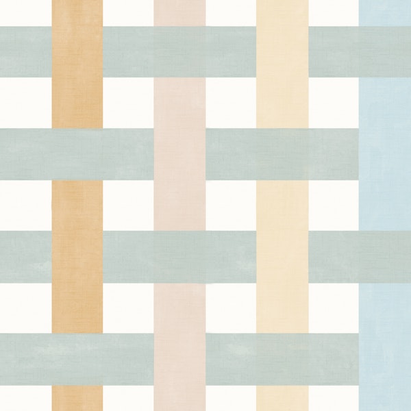 Soft Plaid in Sage and Sand