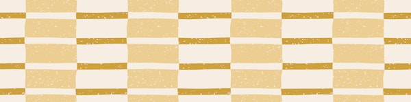 Willow stripe check in warm yellow