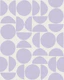 Hand Drawn Scandi Circle Shapes - Lilac White