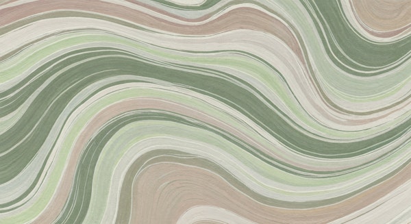 Sage Green Marble Waves