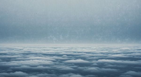 Moody Blue Cloud Sea