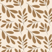 Minimal Neutral Leaves wallpaper