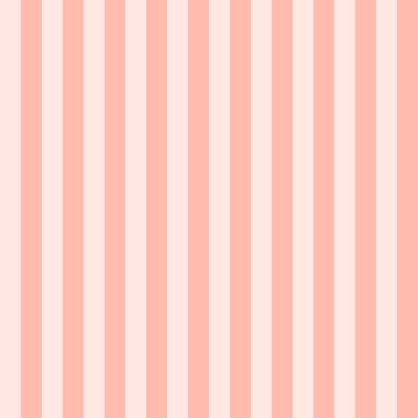 Soft Minimal Coral Candy Stripes