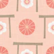 Japandi Umbrella and Cherry Blossom Peach