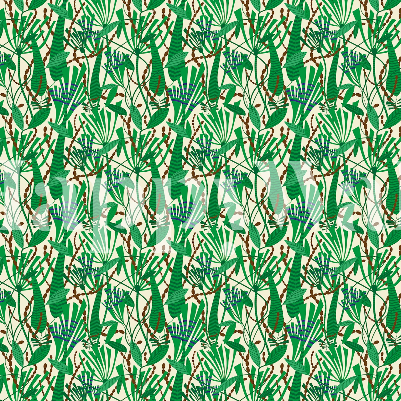 Underwater story mural in een kamer