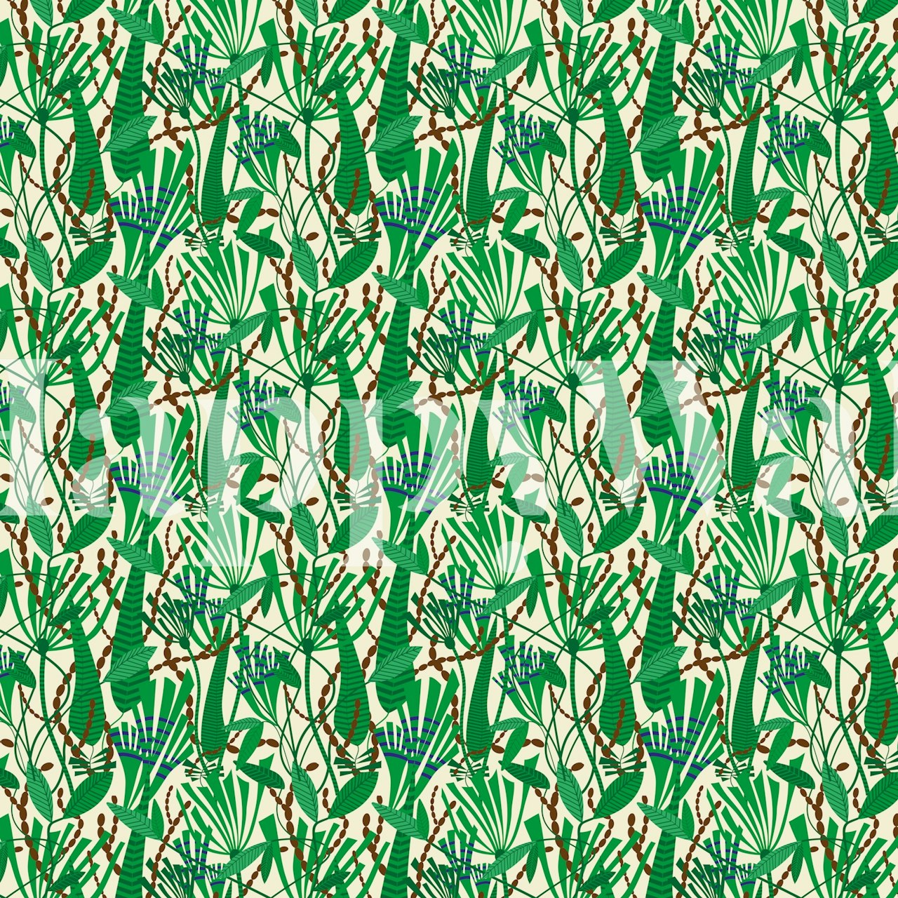 Underwater story wallpaper mural in a room