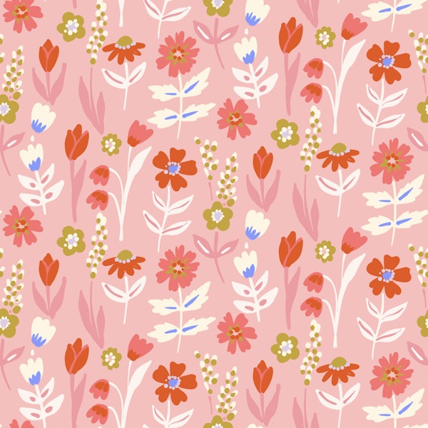 Cute Spring Flowers Pink