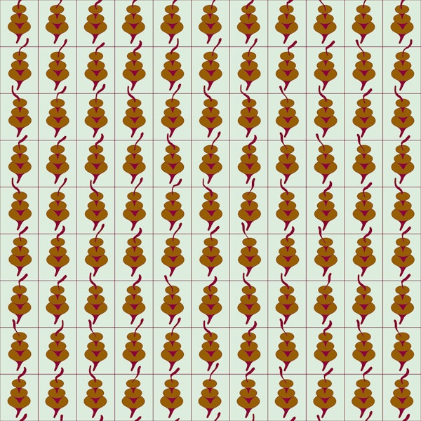 Underwater Story Tile Brown