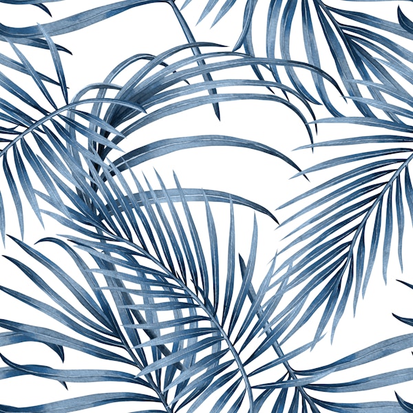 Dusty blue tropical dream