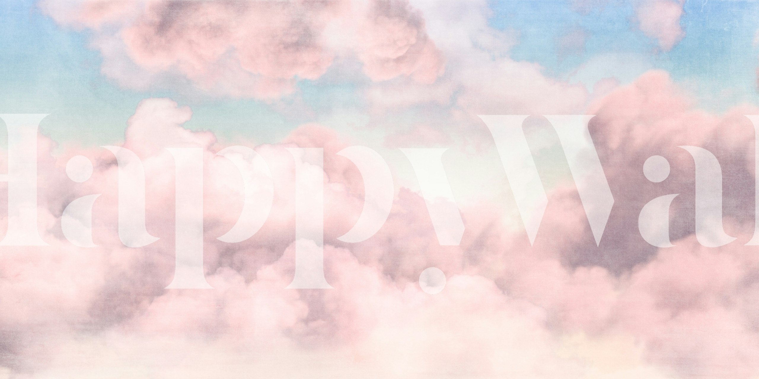 Ethereal Pink Clouds Wallpaper u sobi